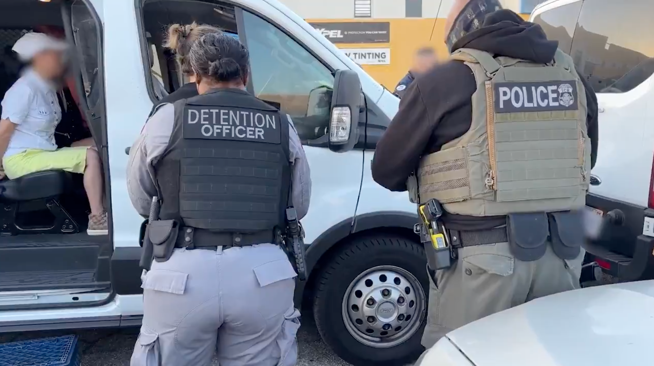 ICE agents arrested 36 Chinese and Taiwanese nationals at an underground nightclub in LA.