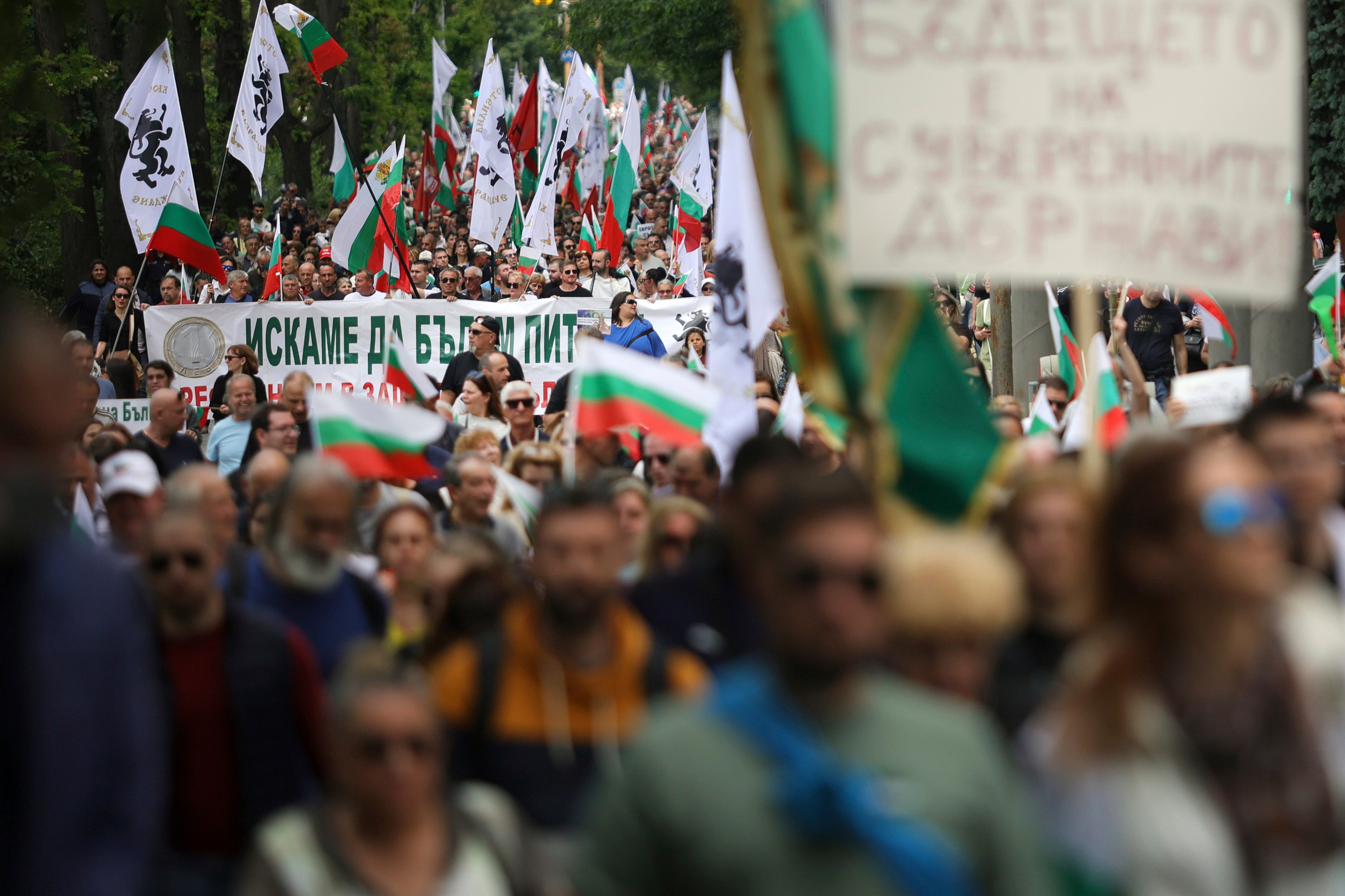 Bulgaria Eurozone Protest