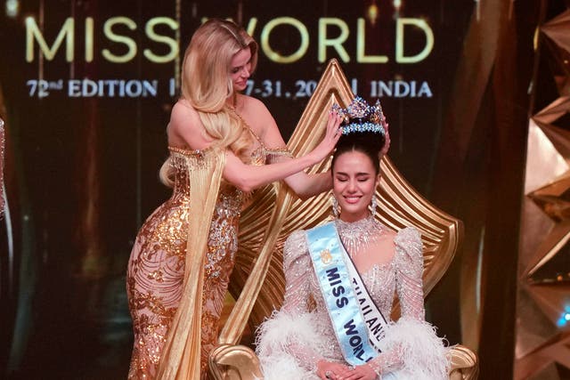 <p>Opal Suchata Chuangsri has been crowned Miss World</p>