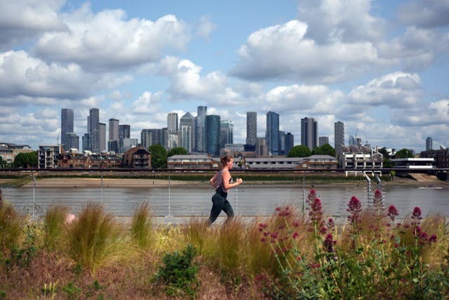 London enjoyed the hottest weather on Saturday (Yui Mok/PA)