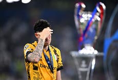 Italian papers react to Inter Milan’s Champions League final defeat: ‘This is a nightmare’