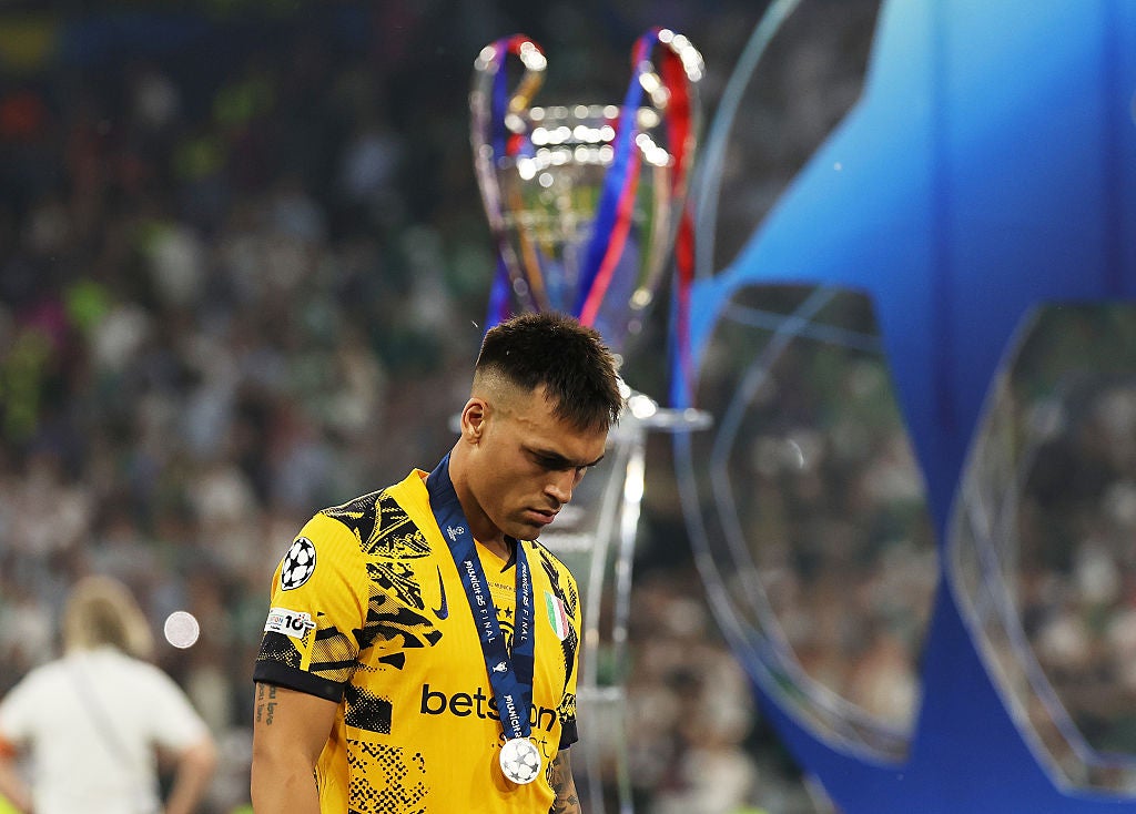 Inter were embarrassed in the Champions League final