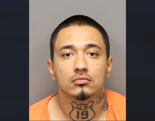 <p>Mario Espino, 25, of Holiday, Florida, has been sentenced to 22 years in prison after he, Jacob James Guest, 24, and Joey Lawrence Eugene Young, 25, kidnapped Espino's former associate, Gadiel Leger, and tortured him using hot sauce for 18 hours</p>