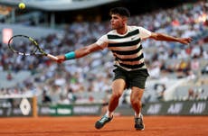 French Open order of play, today’s results and Roland Garros schedule