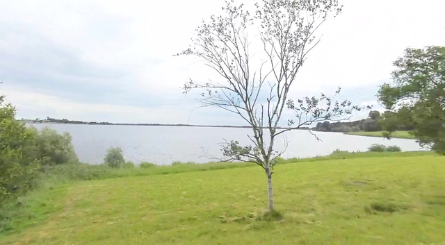 <p>The pair fell into Draycote Water in Rugby, Warwickshire, on Thursday afternoon</p>