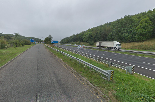 <p>The white BMW car that they were travelling in left the northbound carriageway at around 9pm between junction 14 (Falfield) and the Michaelwood services</p>