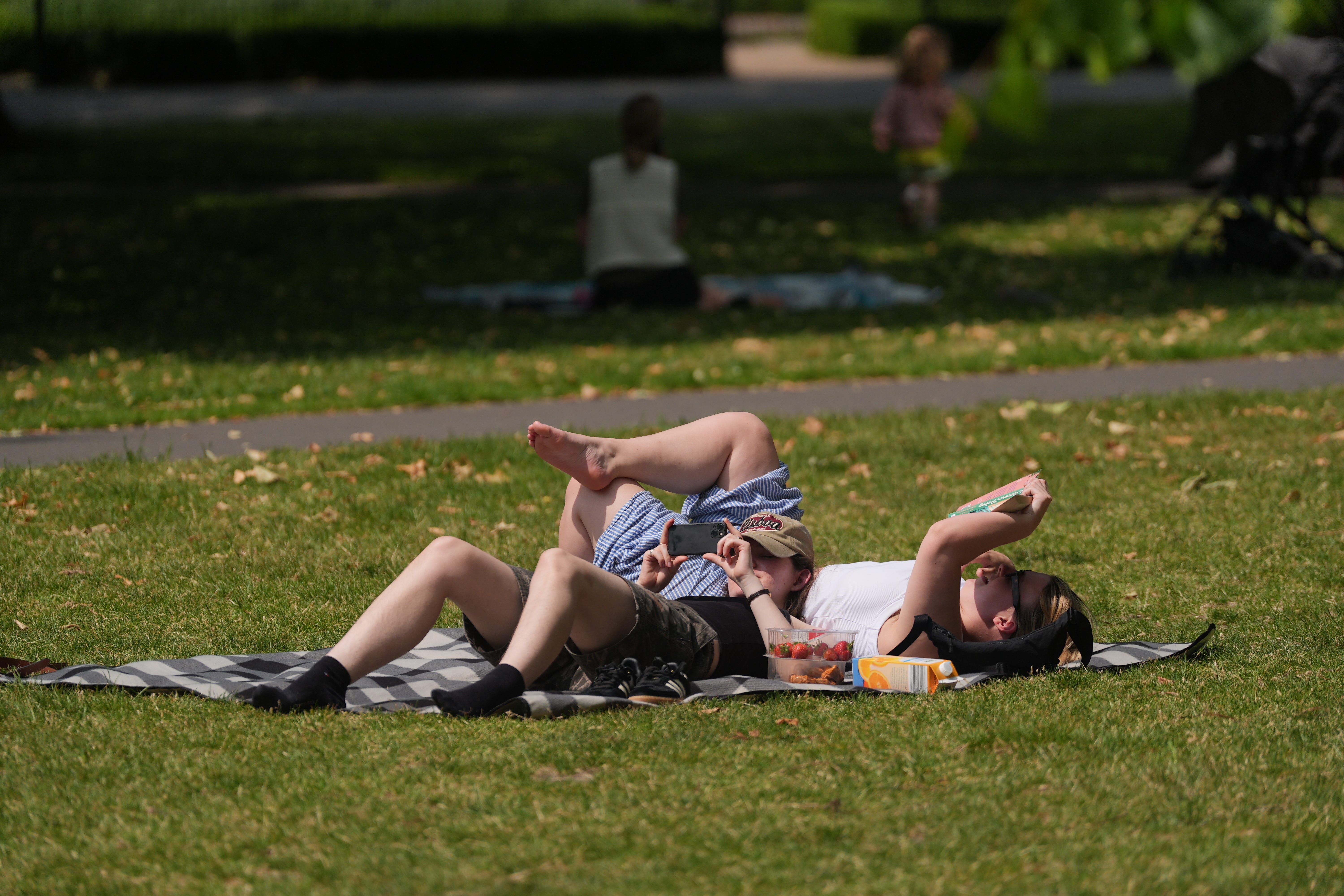 Temperatures may reach close to 20C in parts of England and Wales