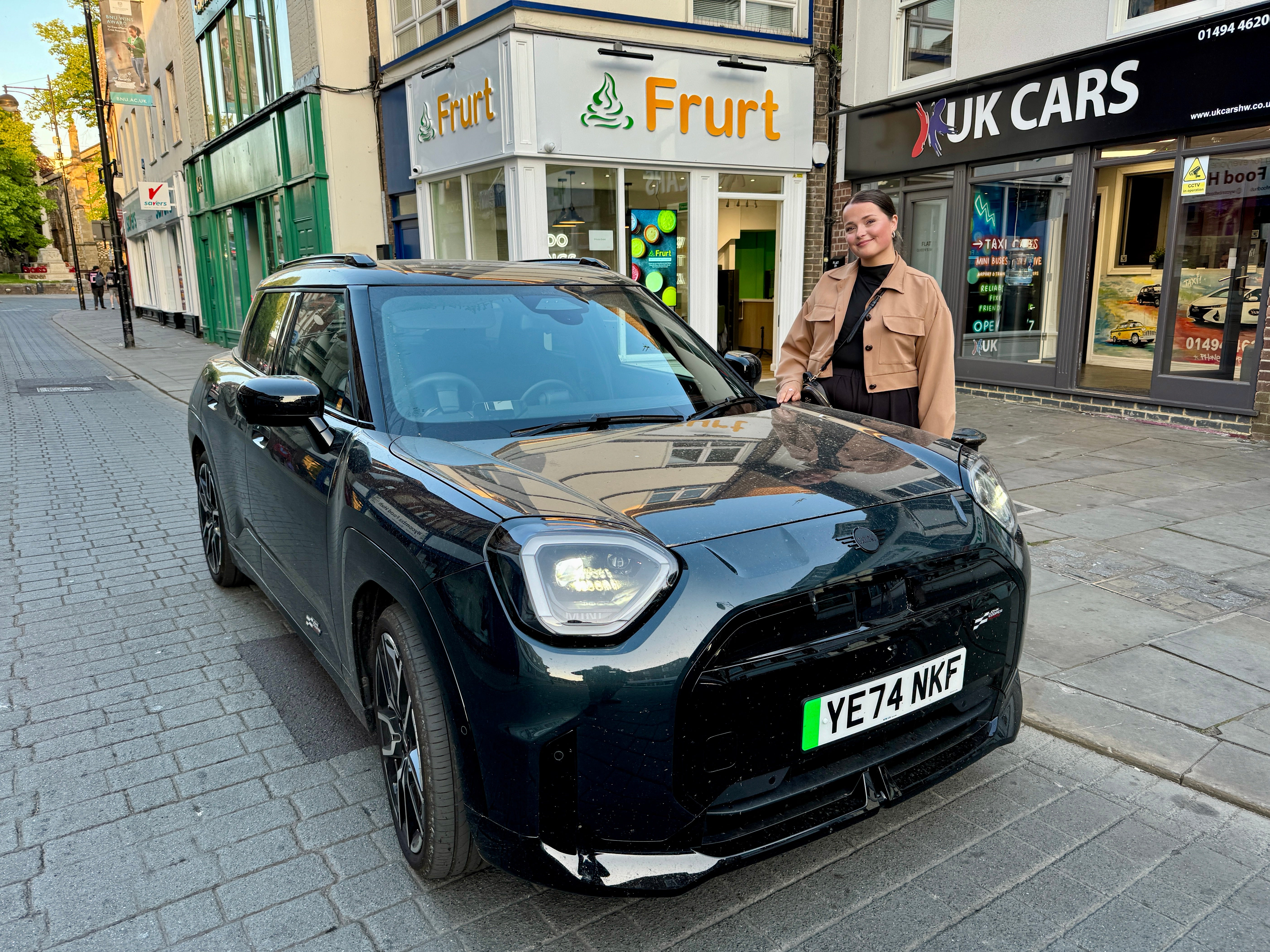 The Aceman is Mini’s so-called crossover SUV, and the only exclusively electric car in the new range