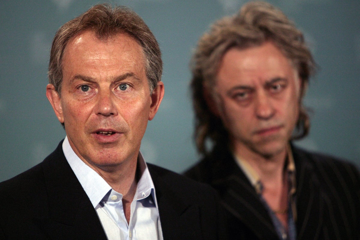 Bob Geldof threatened to quit high-profile Tony Blair group after just one meeting