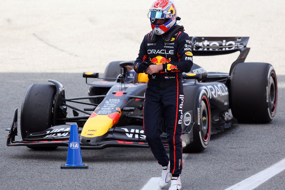 F1 Spanish GP LIVE: Max Verstappen penalised after dramatic collision with arch rival George Russell