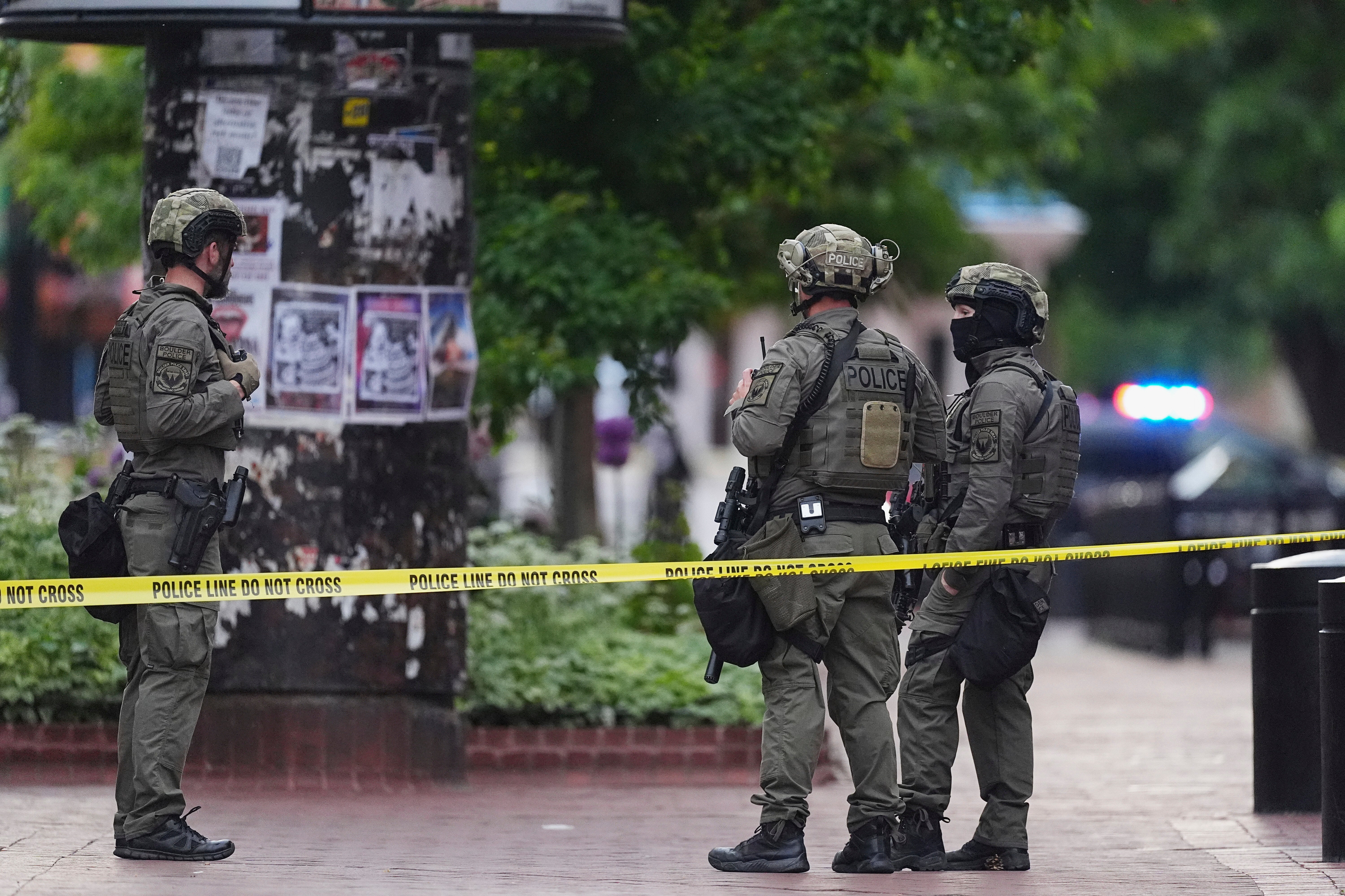 It’s too early to determine a motive, Redfearn said after announcing that a man had been arrested in connection with the attack