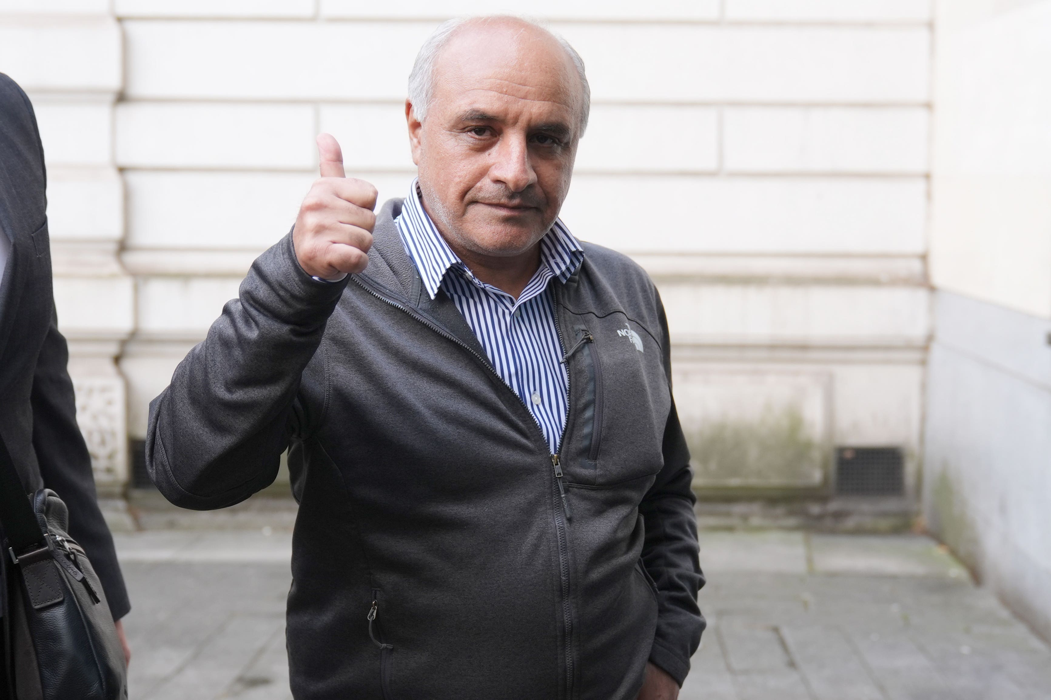 Hamit Coskun is accused of a religiously aggravated public order offence of using disorderly behaviour (Ben Whitley/PA)