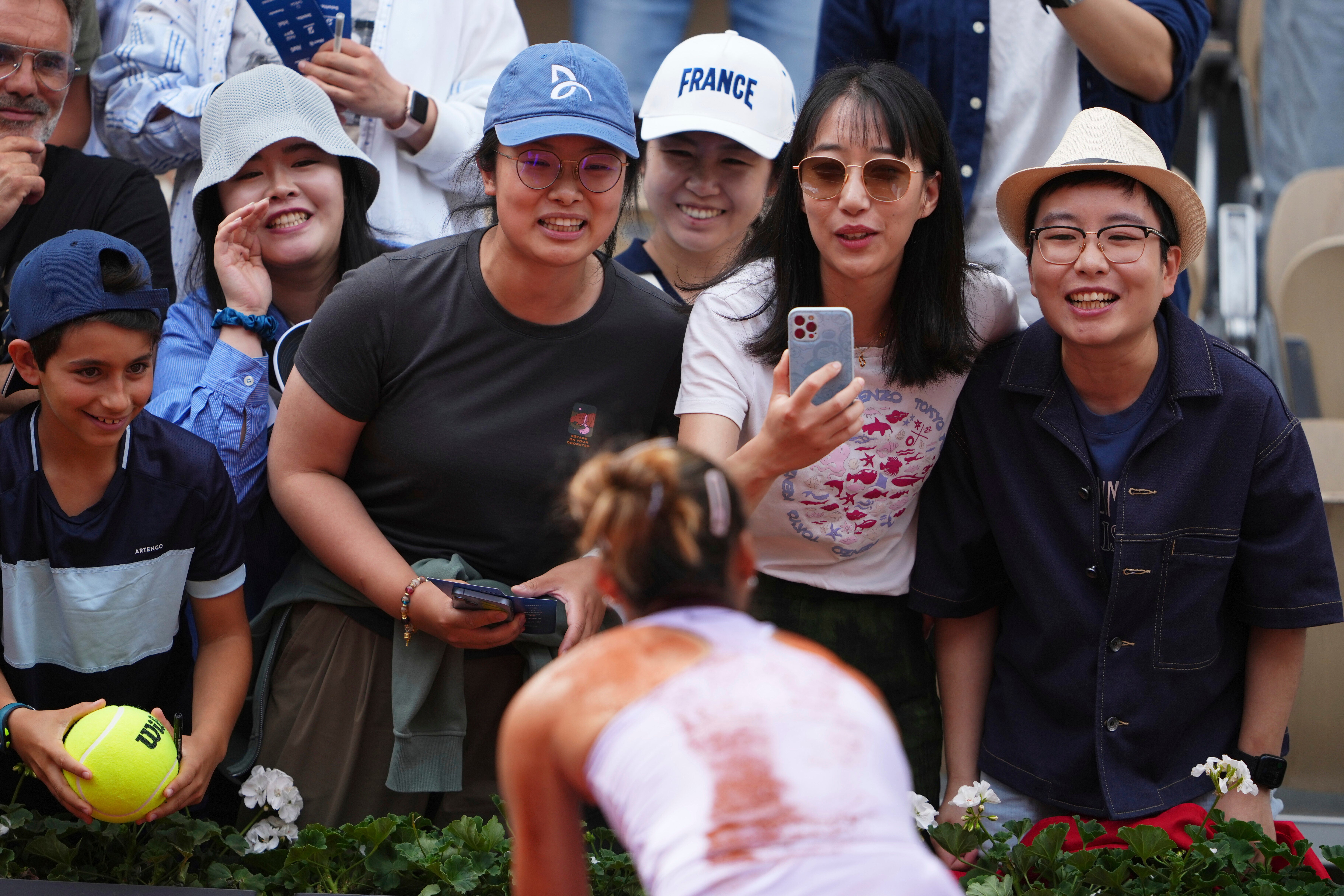 APTOPIX French Open Tennis