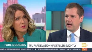 Susanna Reid clashes with Robert Jenrick over fare dodgers video