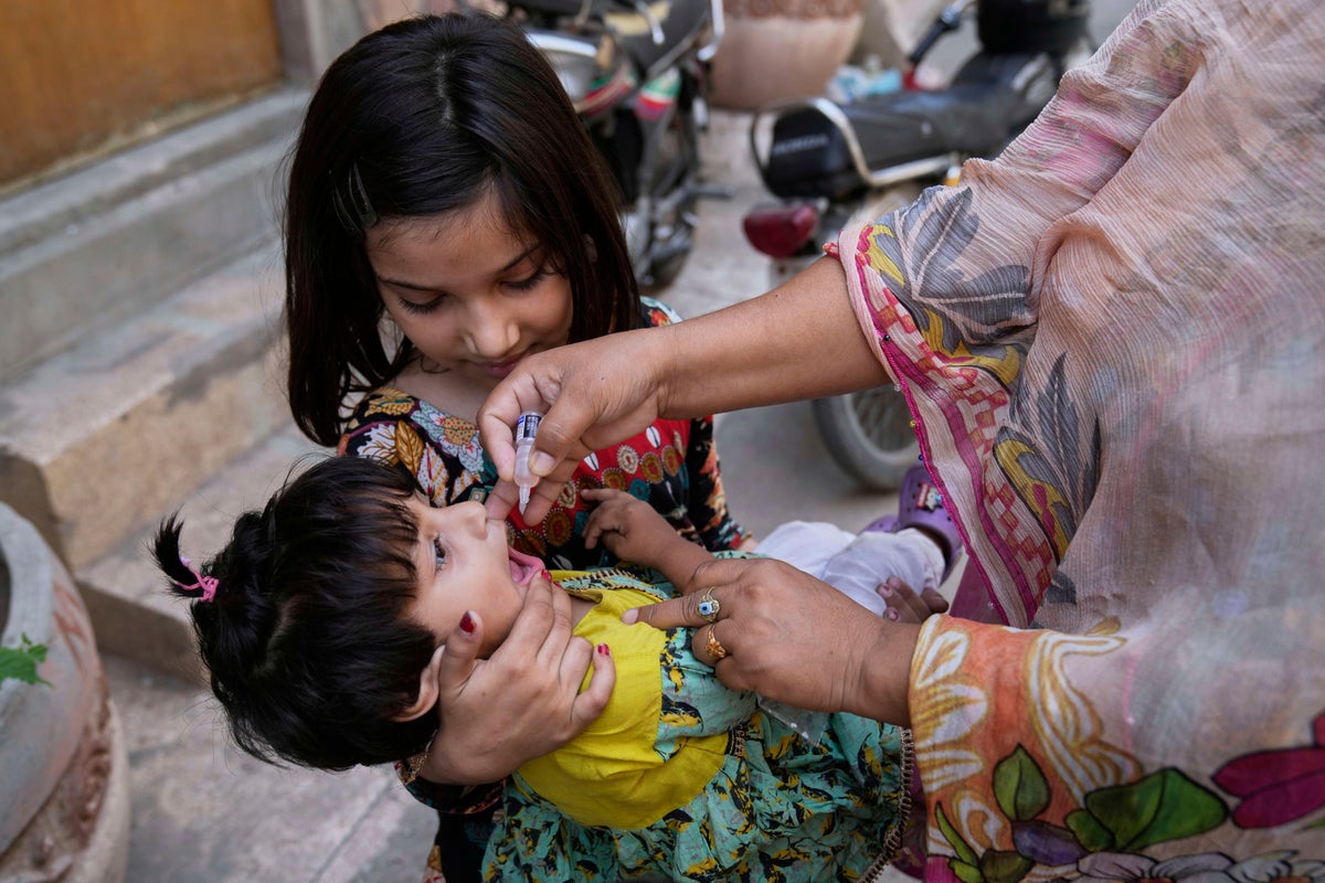 Pakistan's anti-polio drive suffers a blow after a northern enclave reports first case in 7 years