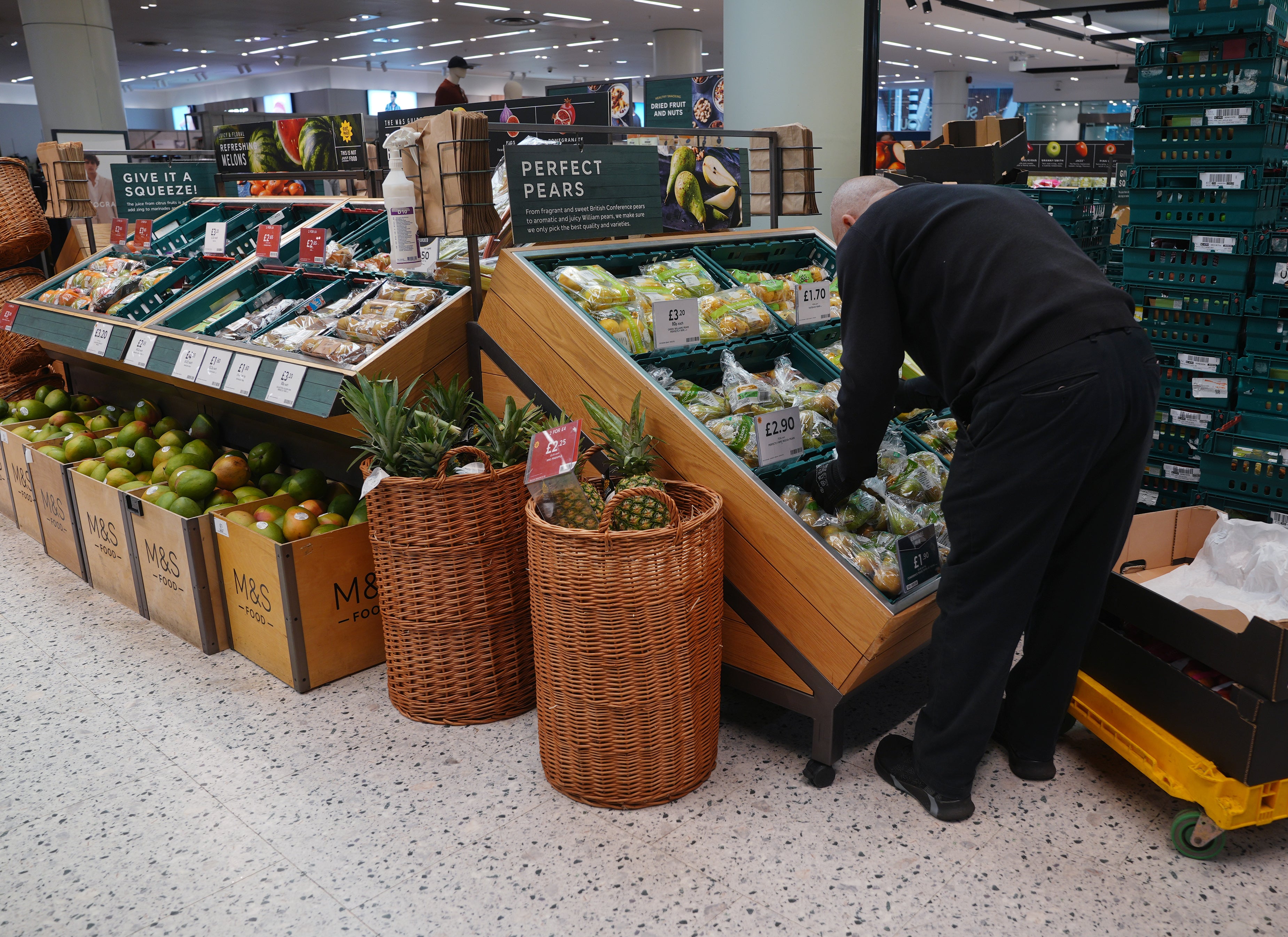 <p>The retailer has been affected by the fallout of a cyber attack over the past two months (Yui Mok/PA)</p>