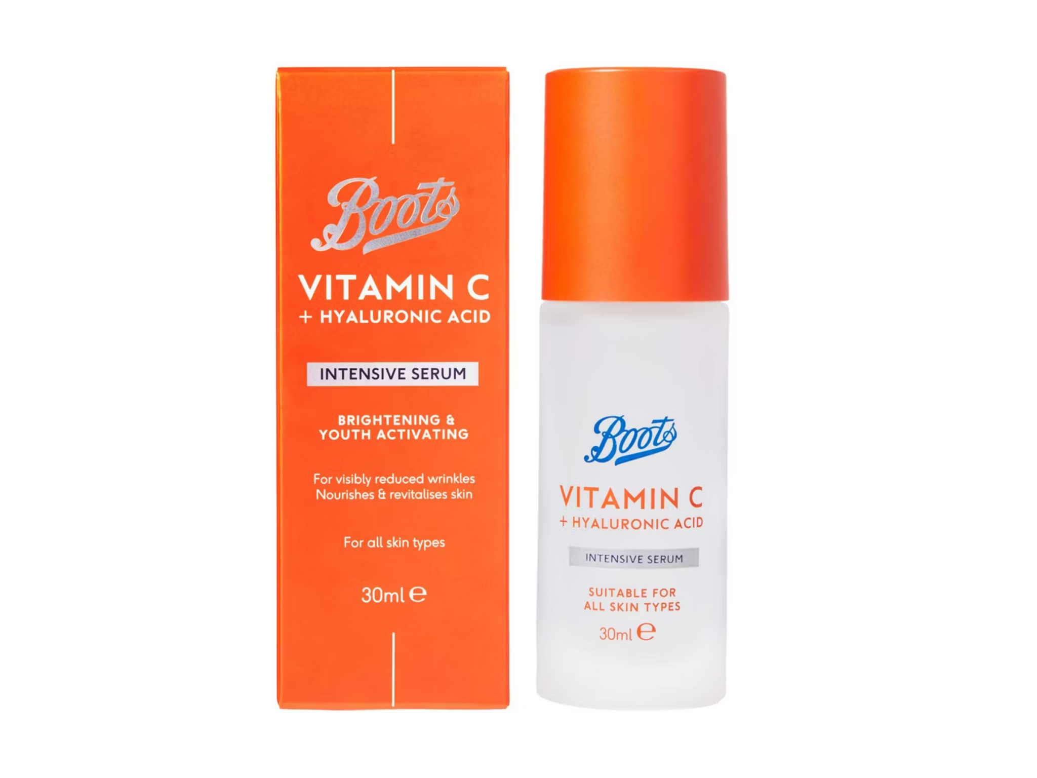 Best vitamin C serums IndyBest review Boots vitamin C + hyaluronic acid serum