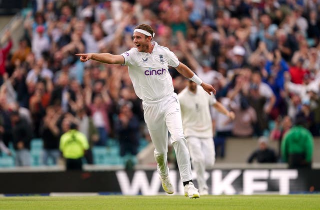 <p>Stuart Broad delivered his verdict on Australia’s Test team last month </p>