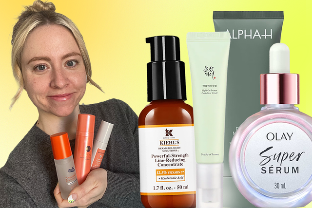 <p>A good vitamin C serum will work as an antioxidant, neutralising free radicals from sources such as UV rays and pollution</p>