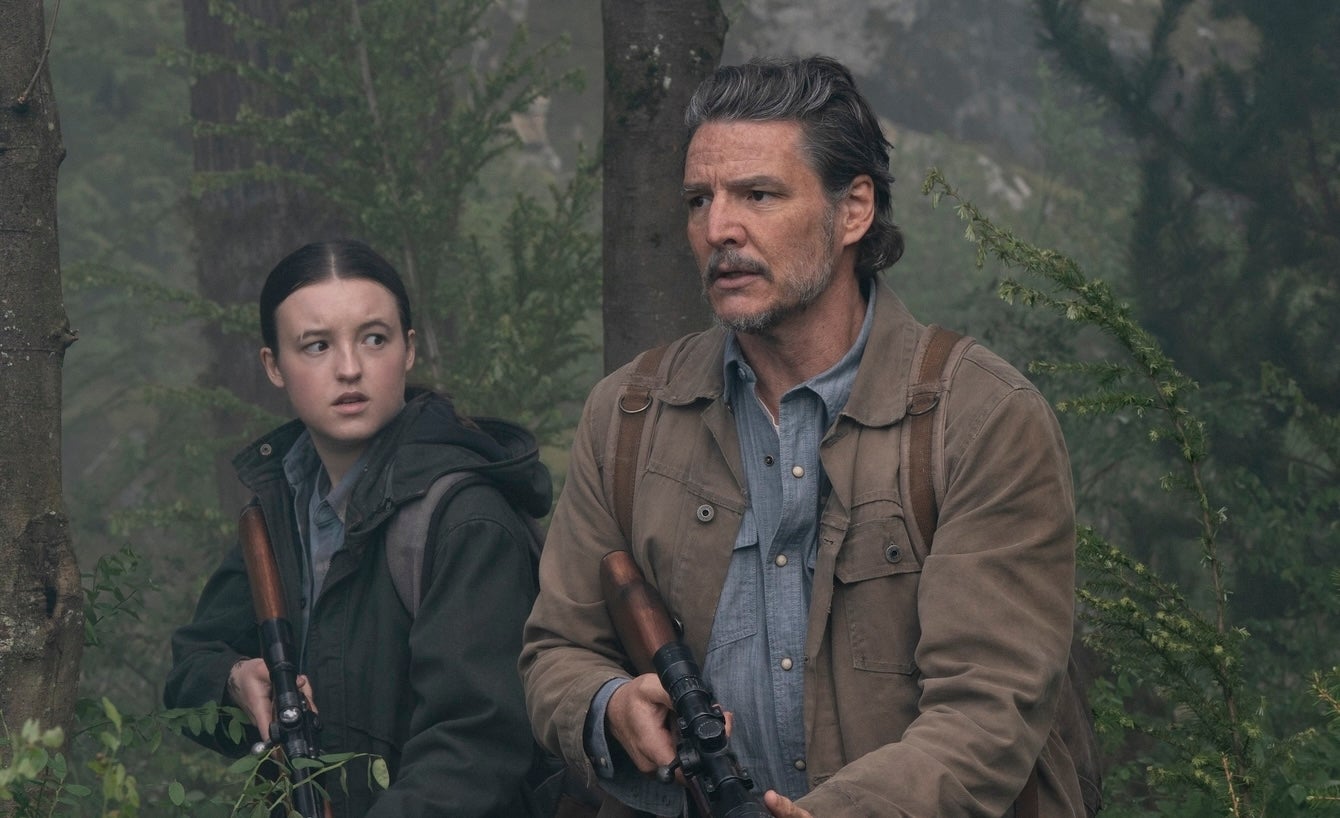 Bella Ramsey and Pedro Pascal in 'The Last of Us' season two