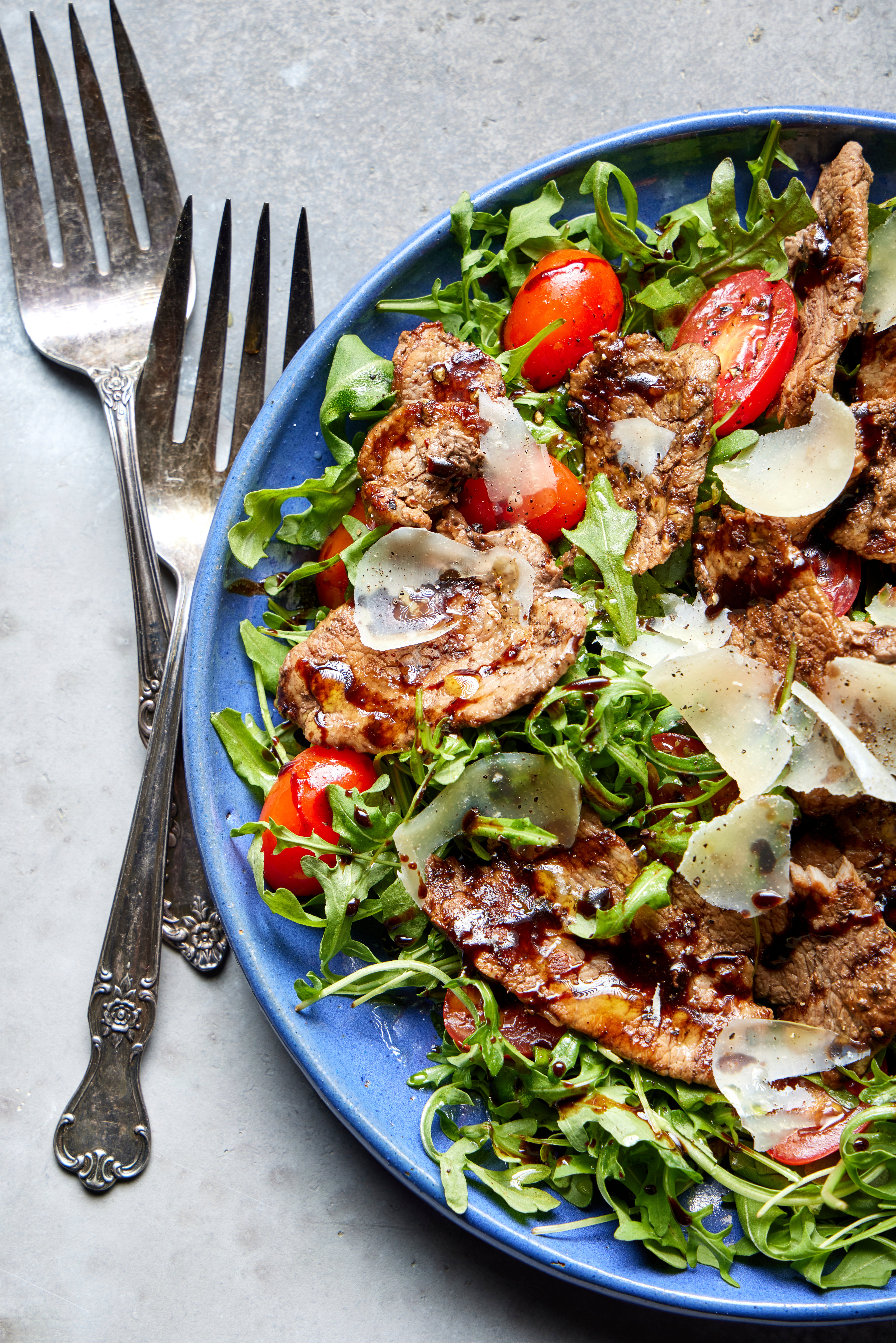 Food-MilkStreet-Steak Salad Balsamic Parm