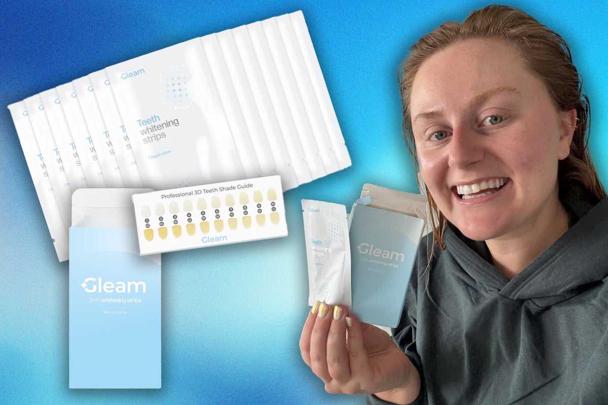 Gleam Tablet Gleam’s whitening strips improved my teeth in one week and are a third ...