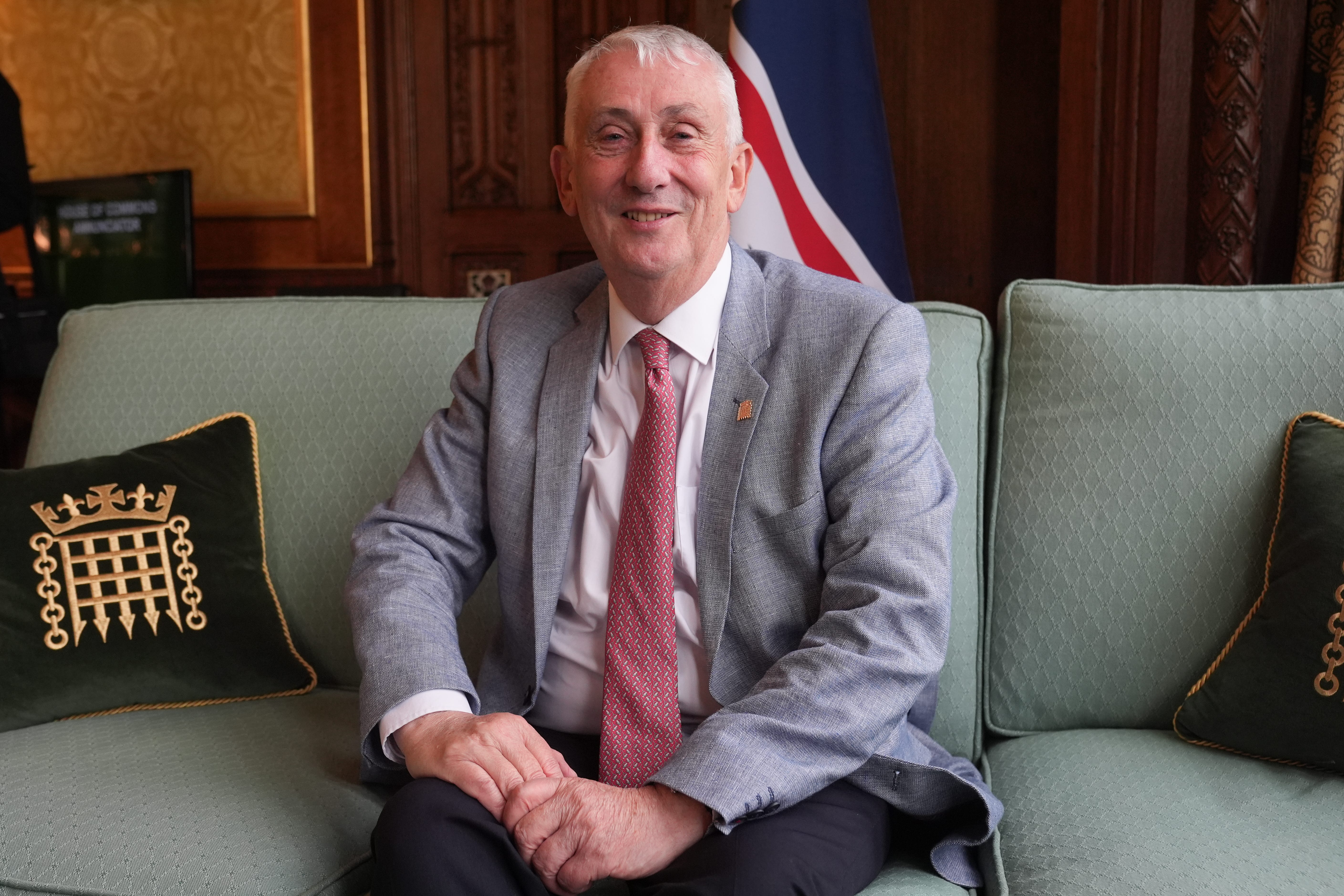 Speaker of the House of Commons Sir Lindsay Hoyle (Lucy North/PA)