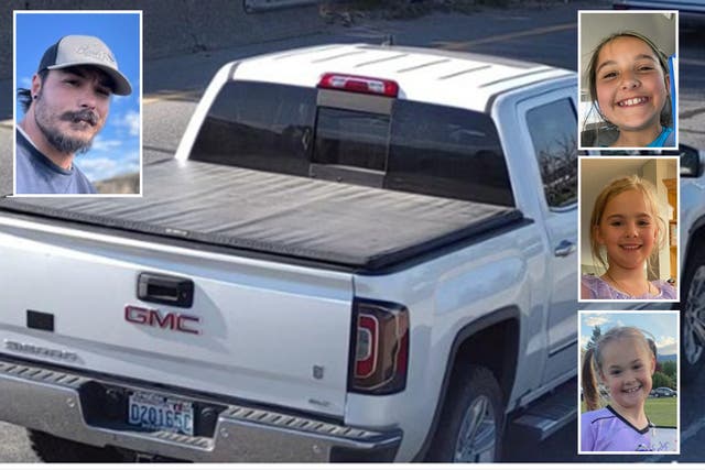 <p>Paityn, 9, Evelyn, 8, and Olivia, 5, were last seen Friday during a visit with their father, Travis Decker, police said. An alert has been issued to try and find the girls.</p>