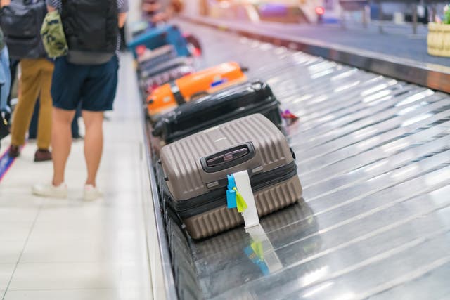 <p>A 2-year-old child slipped through a conveyor belt at Newark International say authorities</p>