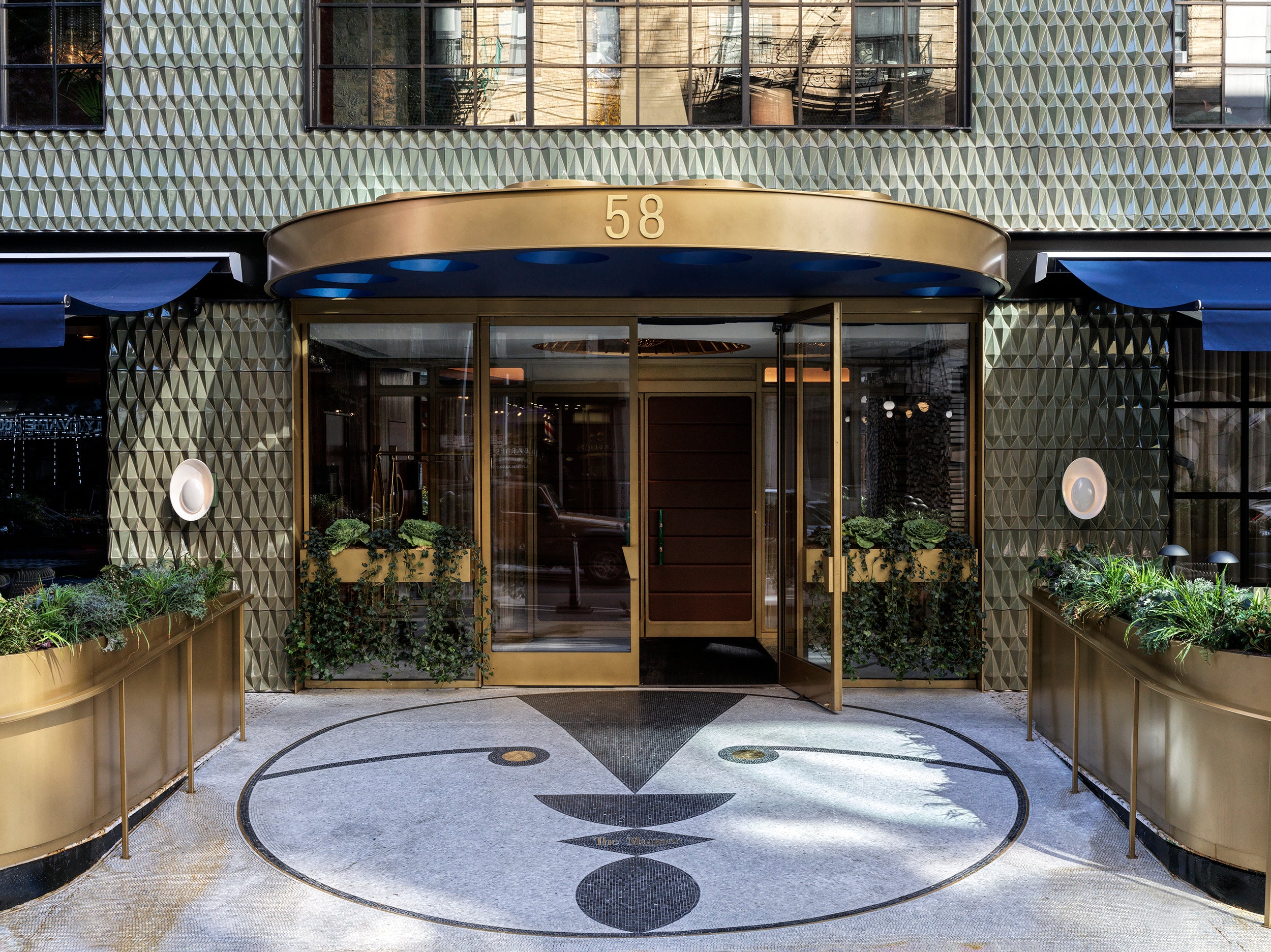 The 'discreet' entrance to The Manner