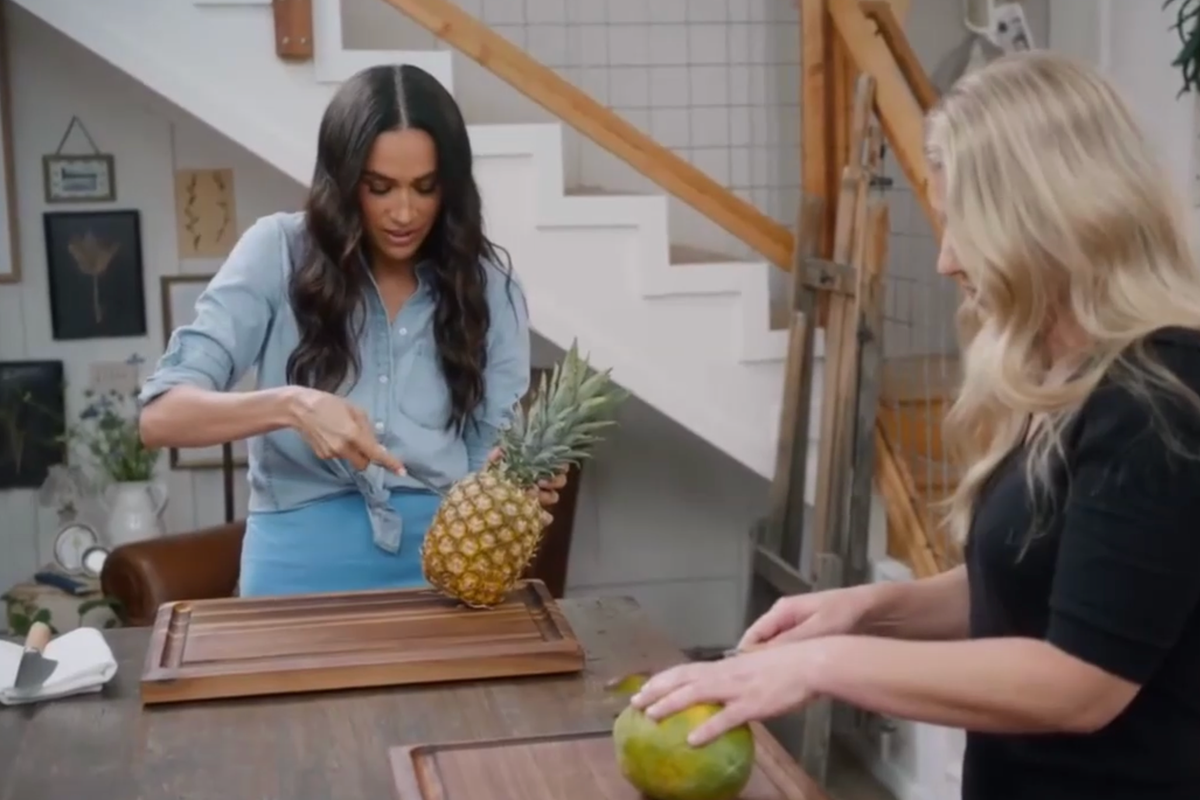 Meghan shares pineapple ‘hack’ that had to be cut from Netflix lifestyle series