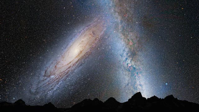 <p>Scientists previously predicted that our Milky Way galaxy and the neighboring Andromeda galaxy would collide in approximately four billion years. But, new research using agency data says otherwise</p>