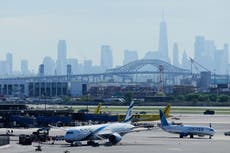 Newark airport runway project wraps up early, so when will flight limits ease?