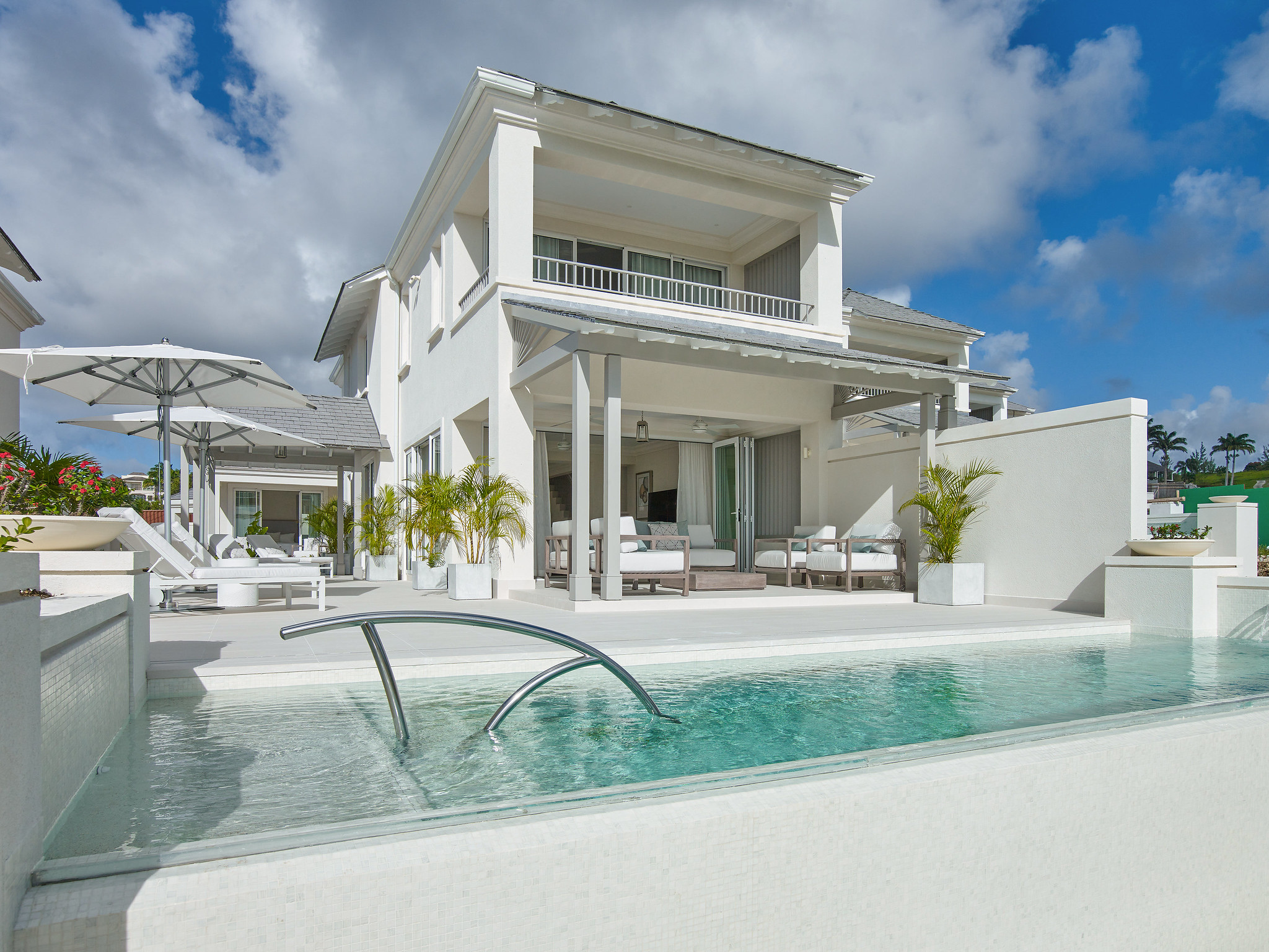 The villas at Apes Hill are impeccably laid out and boast panoramic views from a high vantage point