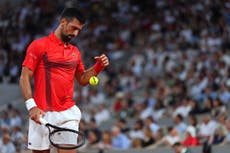 Cameron Norrie v Novak Djokovic LIVE: French Open score and updates ahead of Draper v Bublik