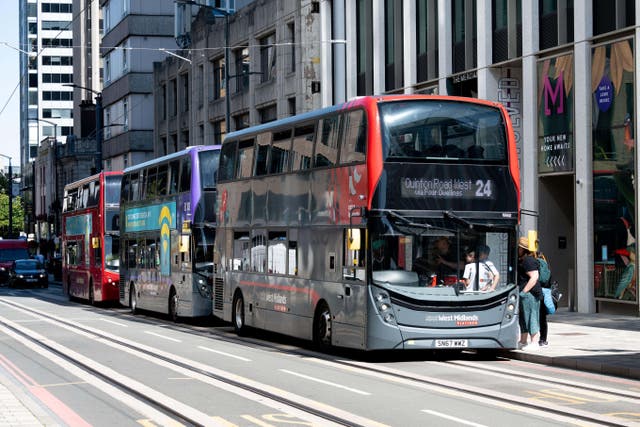 Councils in England will put strict requirements in place before ‘socially necessary’ routes can be changed or cancelled, the Department for Transport said (Alamy/PA)