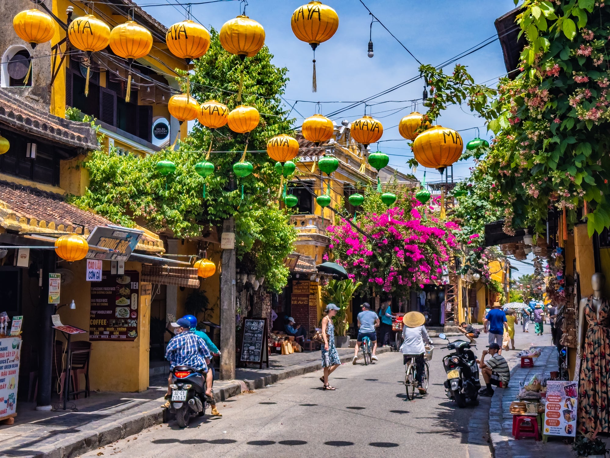 For a more laidback, romantic break, head to Hoi An