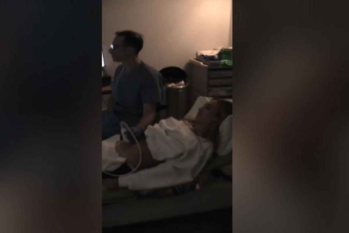 Adorable moment Sophie Habboo and Jamie Laing hear unborn baby’s heartbeat for first time