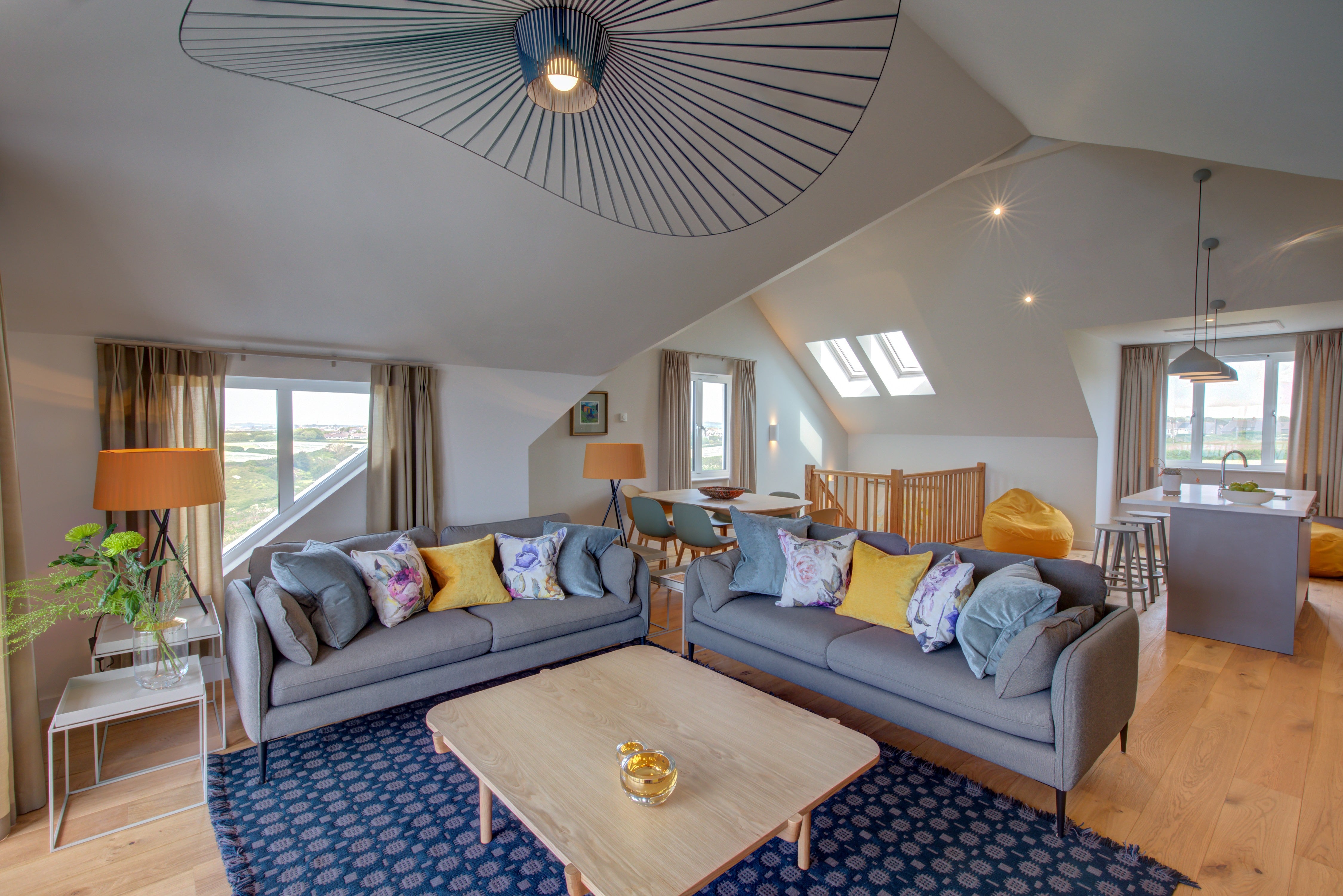 Self catering villas at Polurrian on the Lizard allow for a flexible family holiday