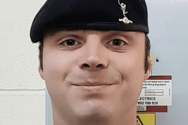 <p>Lance Corporal Bernard Mongan, 33, was discovered dead in January 2020</p>
