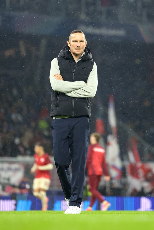 <p>Pep Lijnders during his time at FC Salzburg</p>