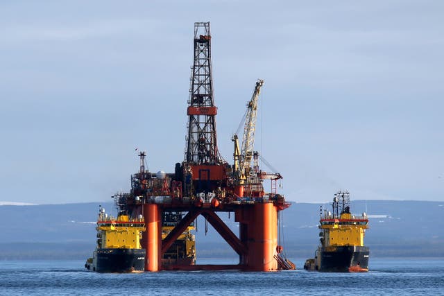 A report warns the oil and gas workforce could drop from 115,000 to as low as 57,000 by ‘the early 2030s’ (PA)