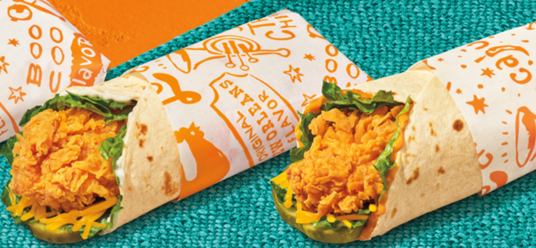 The wraps will be available in classic, spicy, or honey mustard