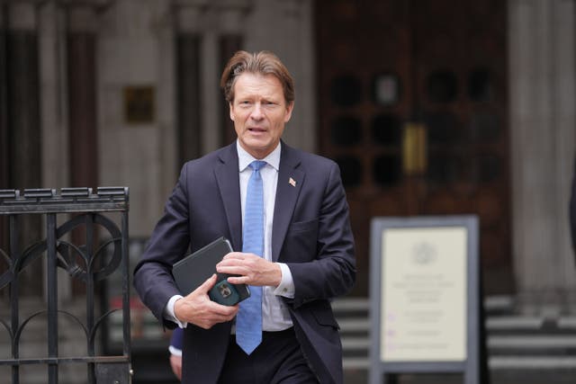 Reform UK deputy leader Richard Tice has made claims about migration figures. (Yui Mok/PA)