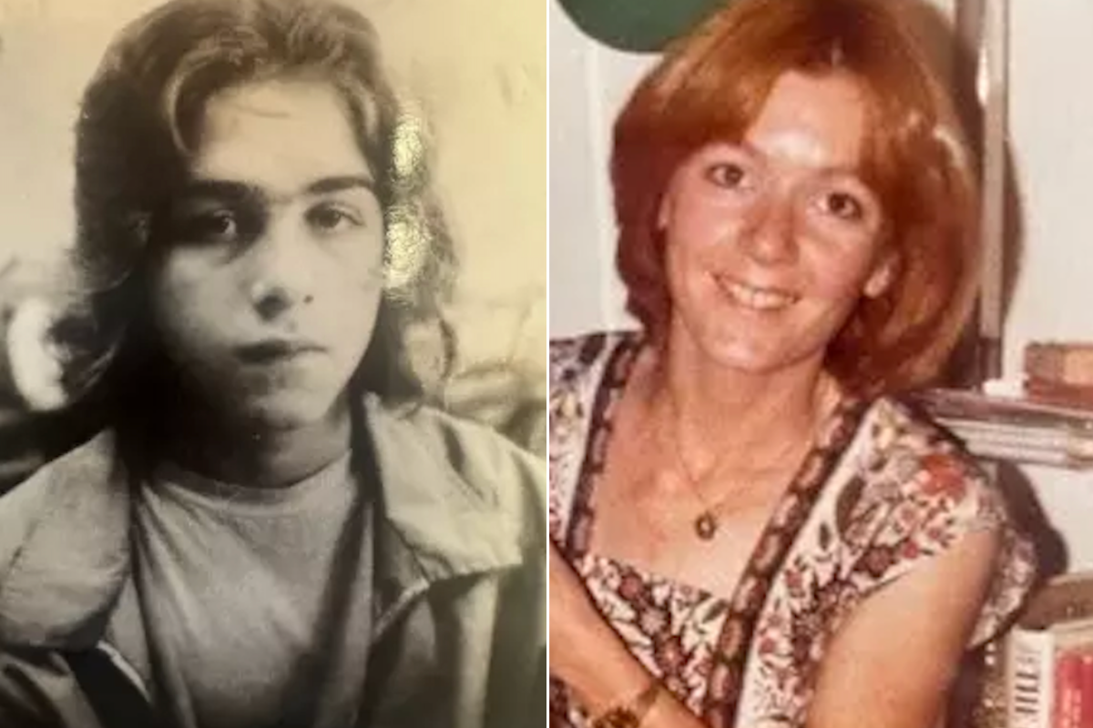 Nearly 50 years ago a teacher was fatally stabbed in a school hallway. A teen who had a knife inscribed with ‘Teacher Dear’ has been named as the killer