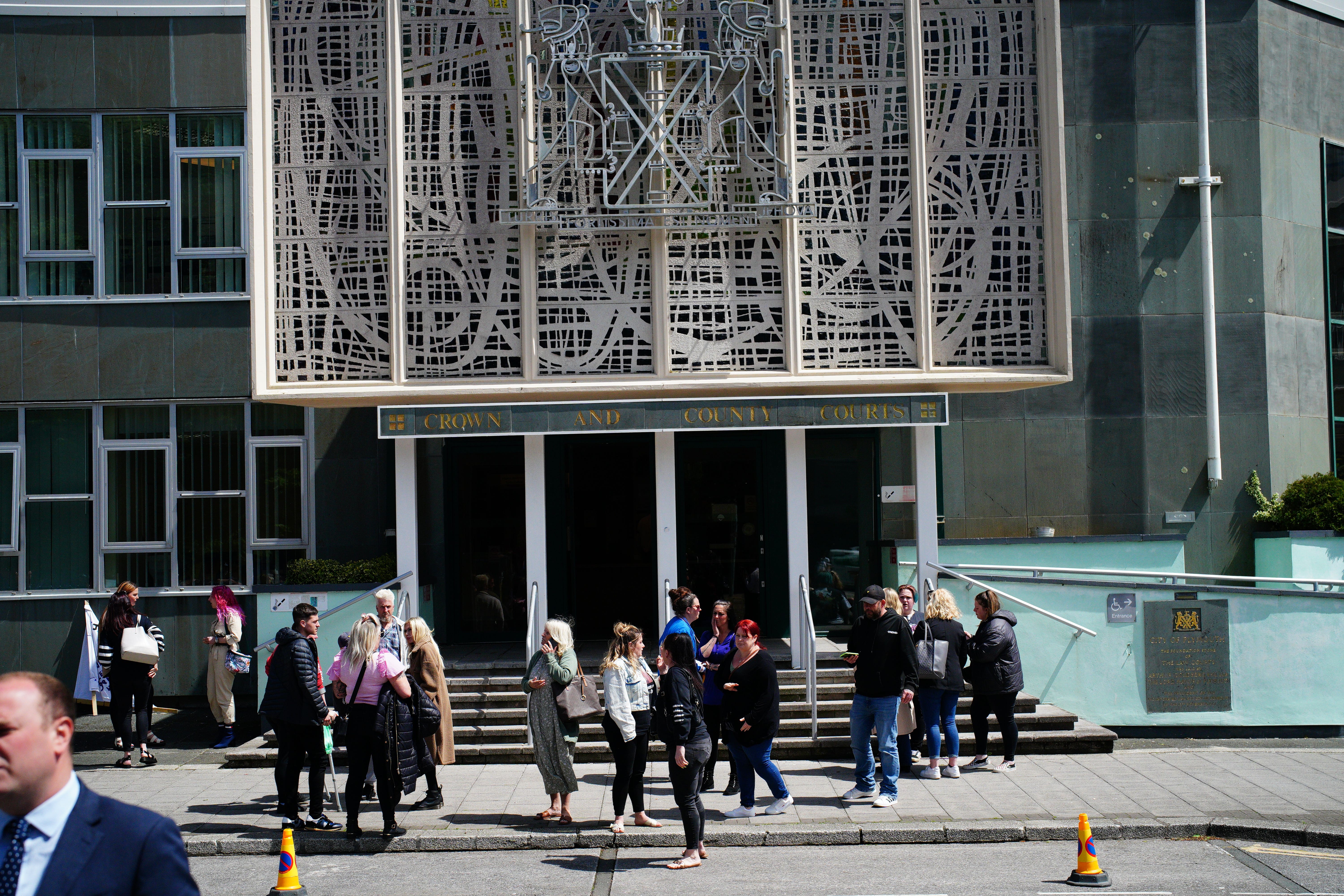 The six defendants are due before Plymouth Crown Court on Wednesday (Ben Birchall/PA)