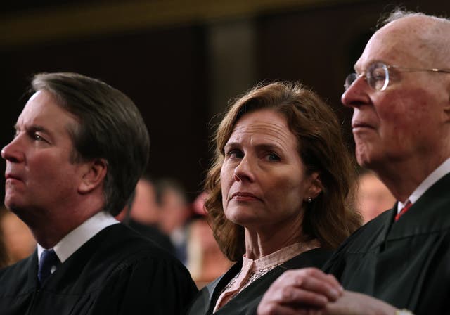 <p>President Donald Trump has privately complained about some of his Supreme Court picks, particularly Amy Coney Barrett</p>