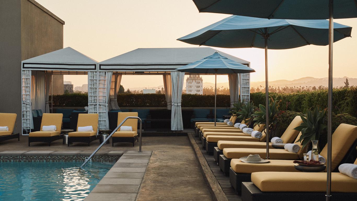 L'Ermitage Beverly Hills (98.5) makes the top 11 for the US