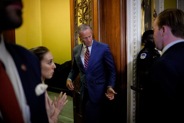 <p>Senate Majority Leader John Thune (R-S.D.) and other Senate Republicans fell into chaos as Elon Musk criticized the “One Big, Beautiful Bill” on Tuesday.</p>