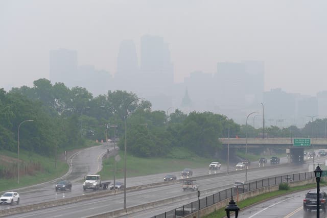 CANADÁ-INCENDIOS-CALIDAD DEL AIRE